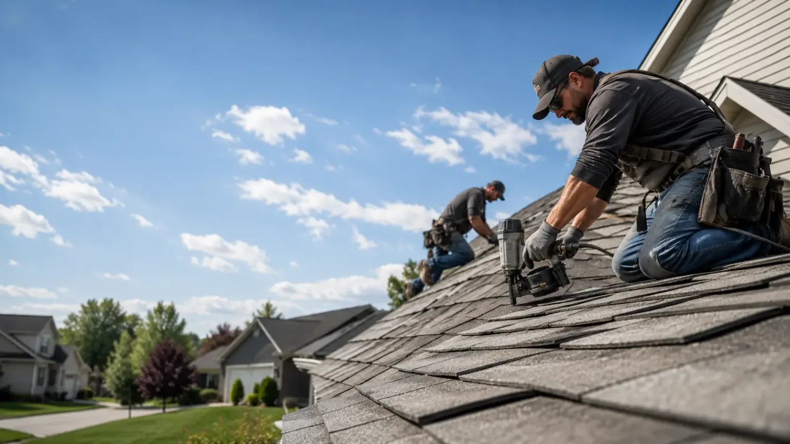 Storm Damage Roof Repair in Hewitt, MN near me